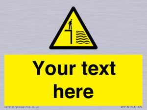 Custom Deep Water Sign